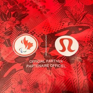 Lululemon Team Canada Commemorative Tote Bag